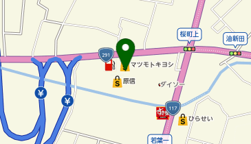 ドラッグストア マツモトキヨシ 小千谷店の地図画像