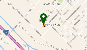 ドラッグストア マツモトキヨシ阿賀野店の地図画像