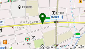 どらっぐぱぱす 綾瀬店の地図画像