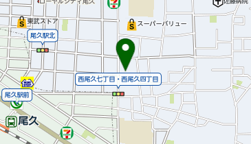 どらっぐぱぱす 西尾久店の地図画像