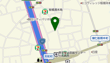 どらっぐぱぱす 板橋清水町店の地図画像