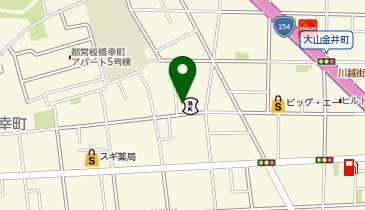 どらっぐぱぱす 大山幸町店の地図画像
