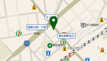 どらっぐぱぱす 新小岩店の地図画像