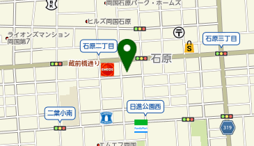 どらっぐぱぱす 石原店の地図画像