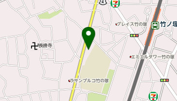 どらっぐぱぱす 西竹の塚店の地図画像