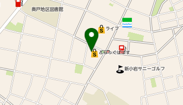 どらっぐぱぱす 奥戸店の地図画像