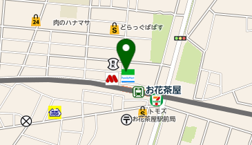 ぱぱす薬局 お花茶屋駅前店の地図画像