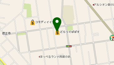 どらっぐぱぱす 西新小岩店の地図画像