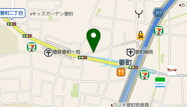 ぱぱす薬局 要町店の地図画像