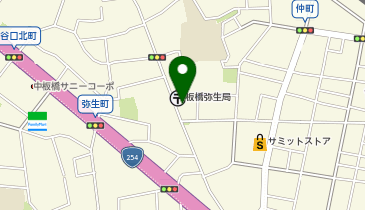 どらっぐぱぱす 板橋弥生町店の地図画像