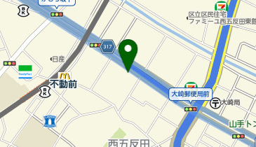 どらっぐぱぱす 西五反田5丁目店の地図画像