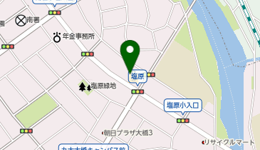 ドラッグストア マツモトキヨシ 塩原店の地図画像