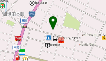 ミドリ薬品 加世田店の地図画像