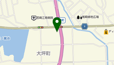 ドラッグストア マツモトキヨシ 大坪店の地図画像