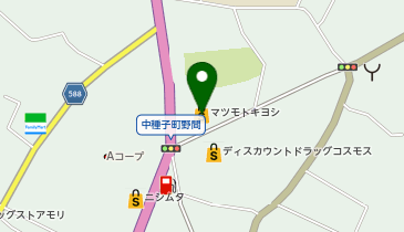 ドラッグストア マツモトキヨシ 中種子店の地図画像