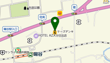 ドラッグストア マツモトキヨシ 日出店の地図画像