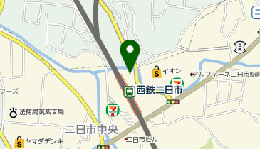 ドラッグストア マツモトキヨシ 西鉄二日市駅店の地図画像