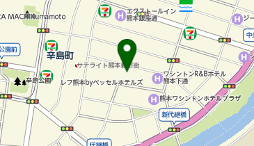 ドラッグストア マツモトキヨシ 熊本下通店の地図画像