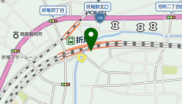 ドラッグストア マツモトキヨシ えきマチ1丁目折尾駅店の地図画像