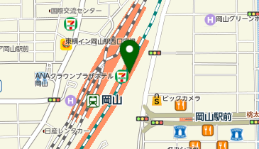 マツモトキヨシ matsukiyoLAB 岡山駅B-1店の地図画像