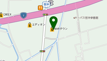 ドラッグストアマツモトキヨシ ゆめタウン倉敷店の地図画像