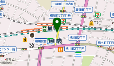 マツモトキヨシ 横川駅前店の地図画像