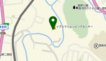 ココカラファイン+イズミヤ 河内長野店の地図画像