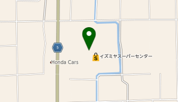 ココカラファイン+イズミヤ 広陵店の地図画像