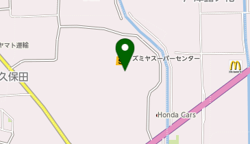 ココカラファイン+イズミヤ 八幡店の地図画像