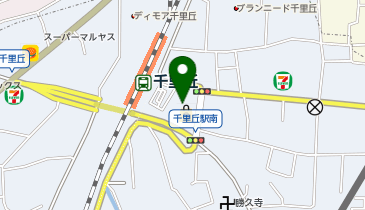 ココカラファイン 千里丘駅前店の地図画像