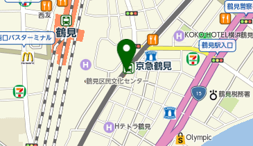 マツモトキヨシ 京急鶴見店の地図画像
