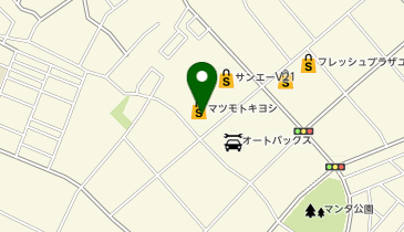 マツモトキヨシ 古謝店の地図画像