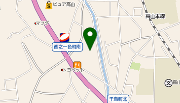 ヘルスバンク 西之一色店の地図画像