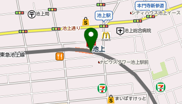 マツモトキヨシ エトモ池上店の地図画像