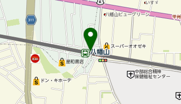 マツモトキヨシ 八幡山駅前店の地図画像