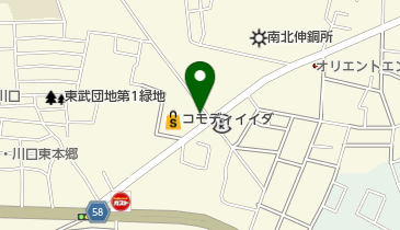 マンマチャオ川口東店の地図画像