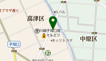 マンマチャオ高津子母口店の地図画像