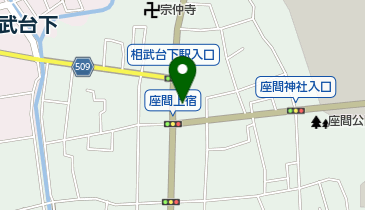 マンマチャオ座間一丁目店の地図画像