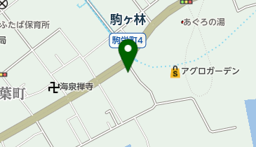 マンマチャオ駒ケ林店の地図画像
