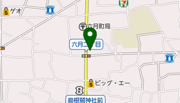 マンマチャオ足立区六月店の地図画像
