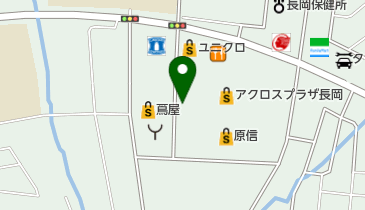 マンマチャオアクロスプラザ長岡店の地図画像