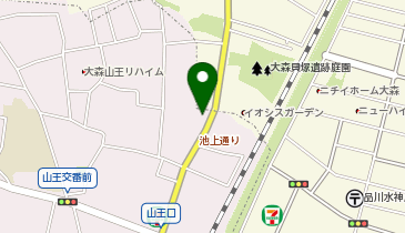 マンマチャオ大森山王店の地図画像