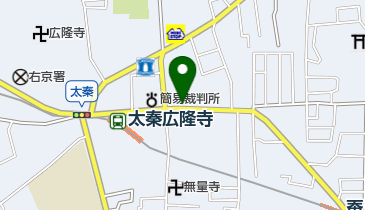 マンマチャオ太秦店の地図画像