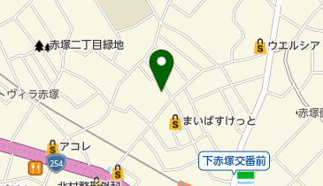 マンマチャオ下赤塚店の地図画像