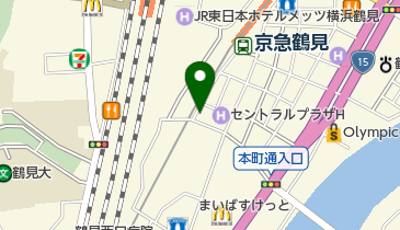 マンマチャオ鶴見中央店の地図画像