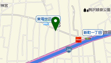 マンマチャオ桜新町店の地図画像