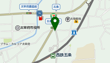 マンマチャオ五条店の地図画像