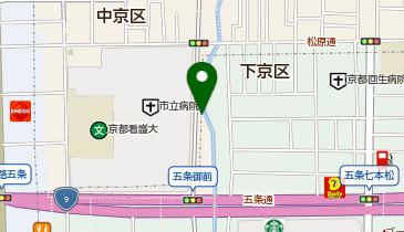 マンマチャオ五条御前店の地図画像