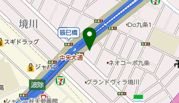 マンマチャオ九条辰巳橋店の地図画像