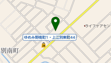 マンマチャオ江別ゆめみ野店の地図画像